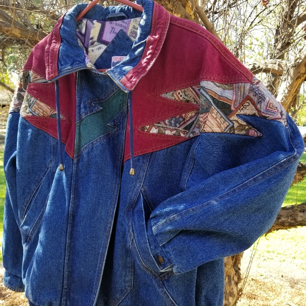 Jeans & Fabric Coat